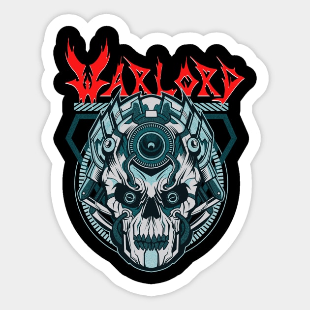 Warlord band Sticker by Horrorrye